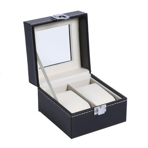 2/3/6/10/12 Grids PU Leather Watch Box Case Professional Holder Organizer for Clock Watches Jewelry Boxes Case Display best gift